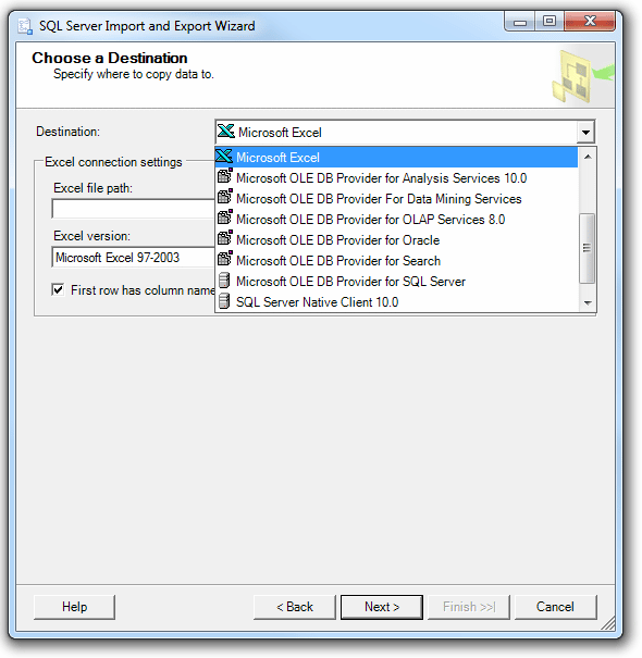 How To Export Sql Table To Excel Sqlbak Blog 2008