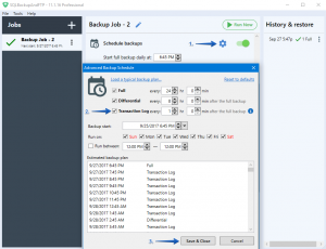 Transaction Log Backup - Sql Server Backup Academy