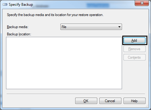 How to open a .bak file
