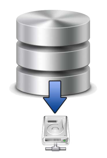 backup a sql server database to nas