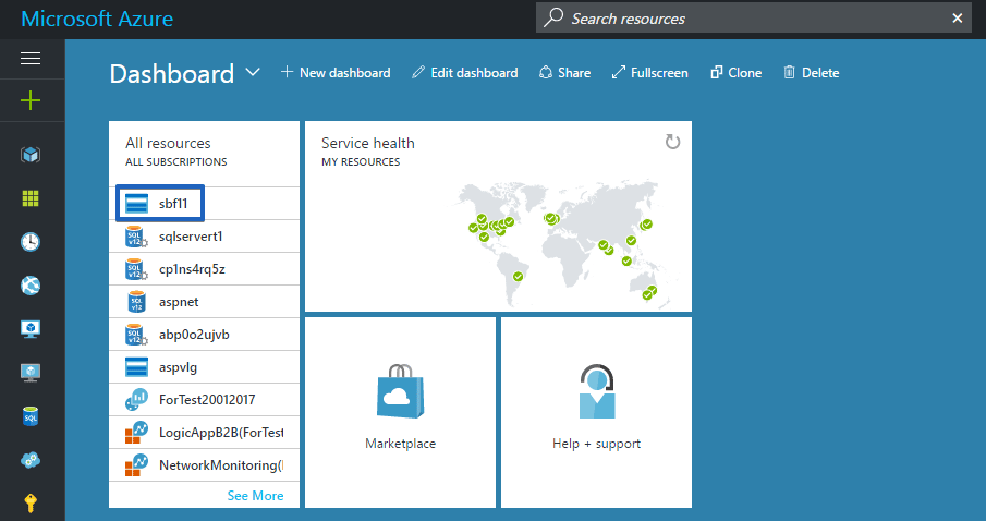 royalts with azure database