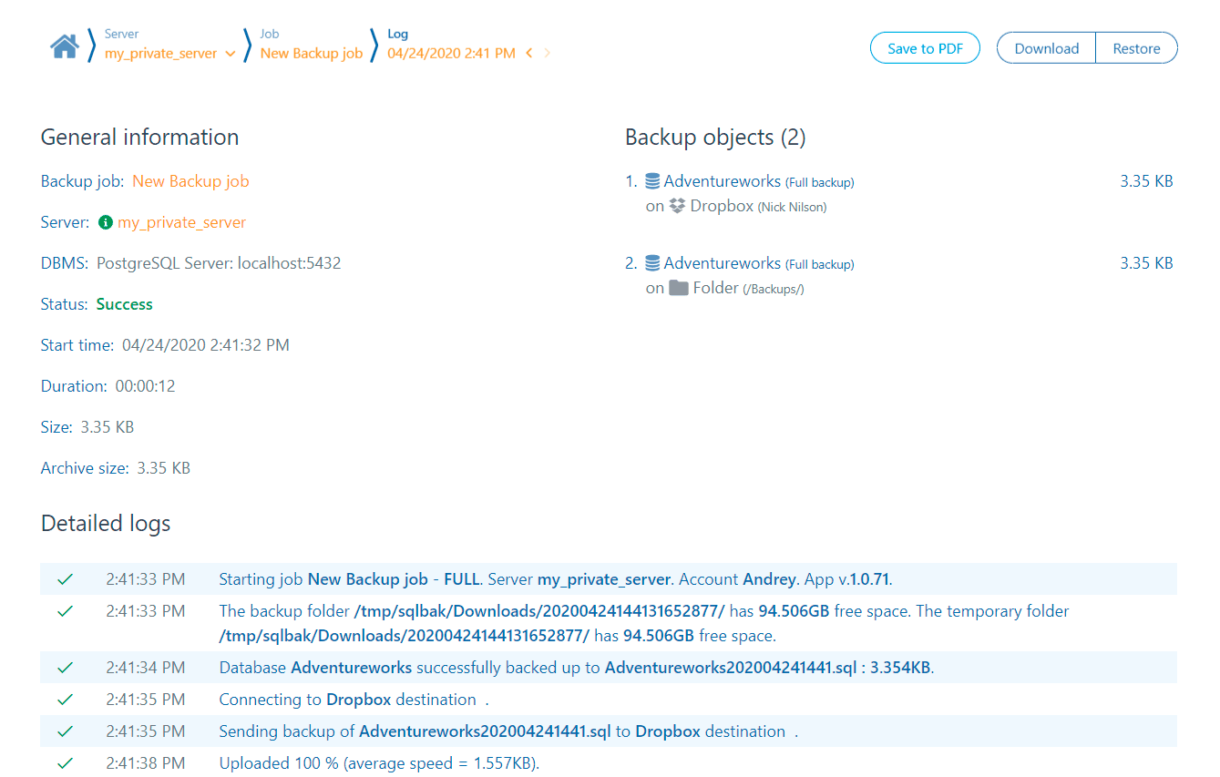 ms access password protected database backup stops working