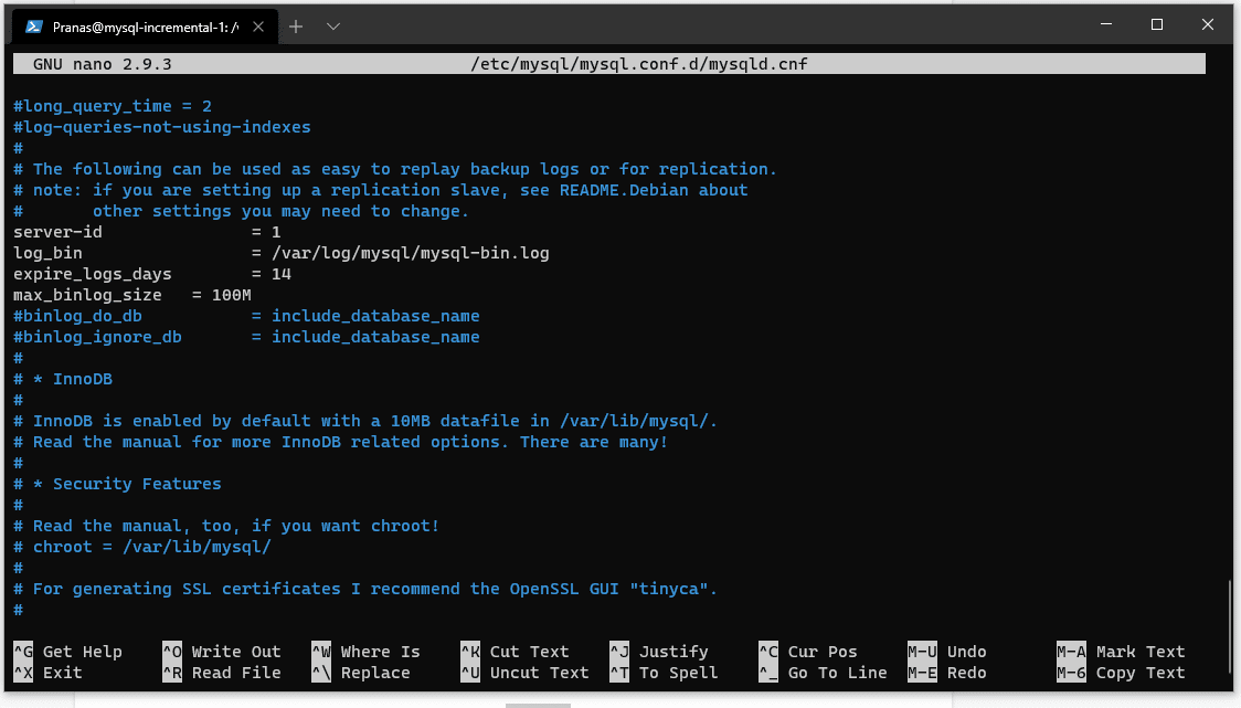 How to Easily Backup MariaDB Database Using Smaller Backup Space