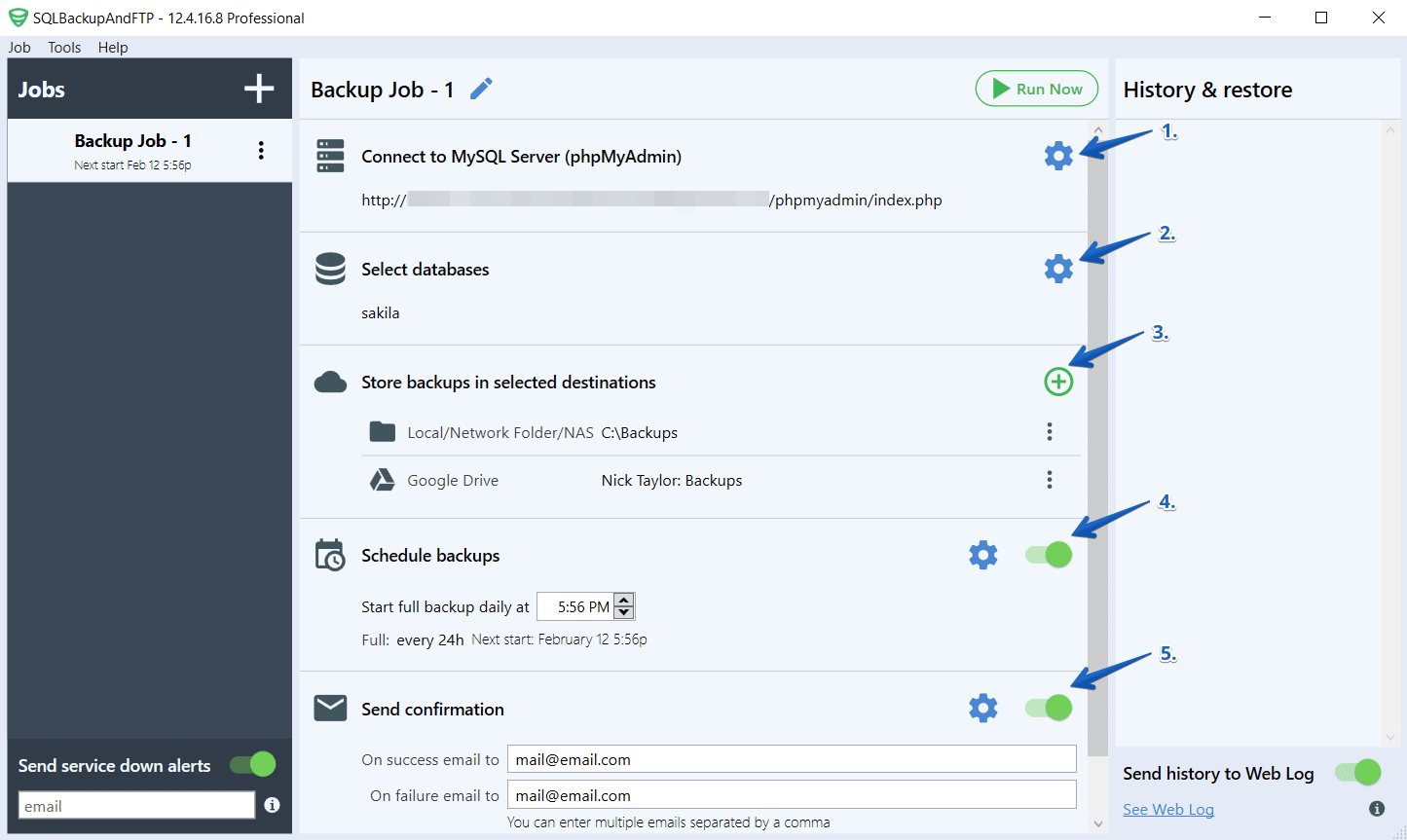 Как сделать резервную копию баз данных mysql и как сделать резервную копию баз данных MySQL (MariaDB) в Windows без phpMyAdmin