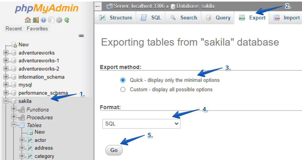 How to backup MySQL database on Windows - SqlBak Blog