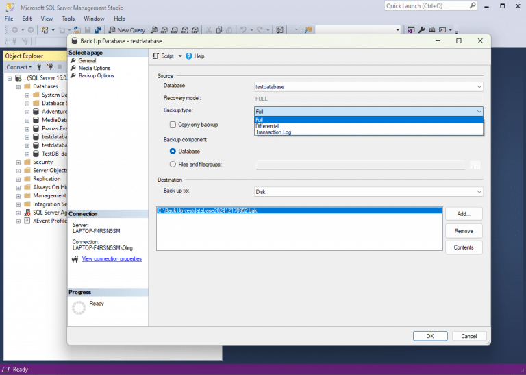 Backup and restore SQL Server 2008 and 2008 R2 - SqlBak Blog
