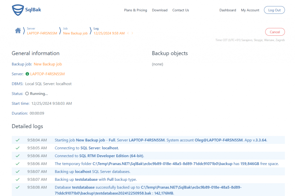 Backup and restore SQL Server 2008 and 2008 R2 - SqlBak Blog