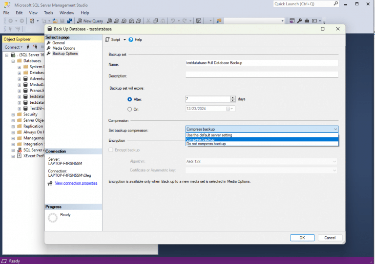 Backup and restore SQL Server 2008 and 2008 R2 - SqlBak Blog