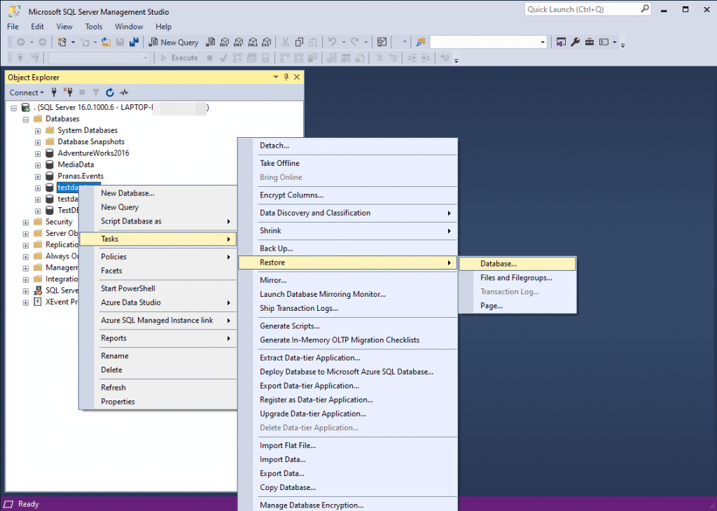 Backup and restore SQL Server 2008 and 2008 R2 - SqlBak Blog