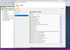 How to backup Azure SQL databases and restore them on a local SQL ...