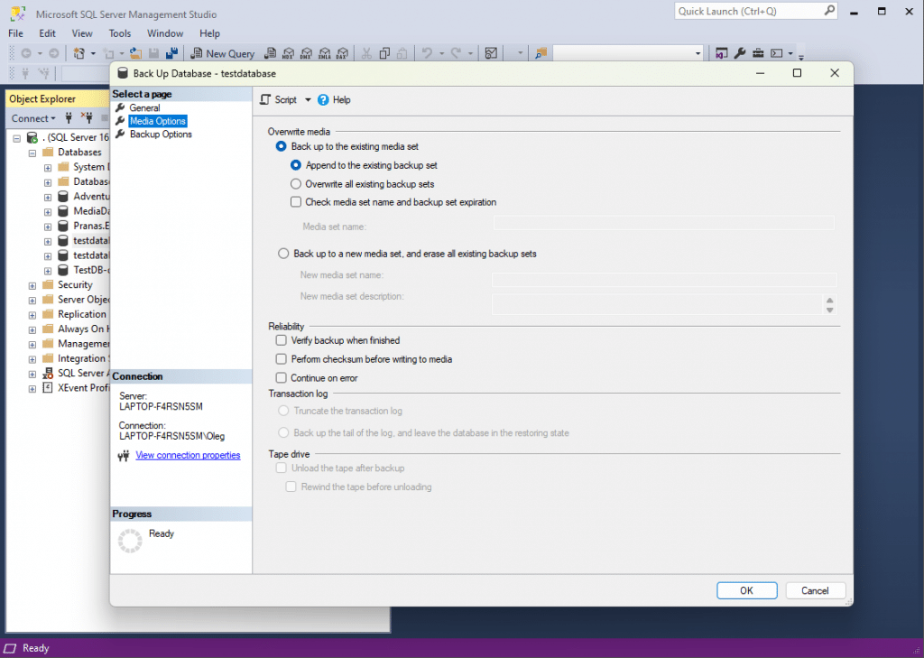 Backup and restore SQL Server 2008 and 2008 R2 - SqlBak Blog
