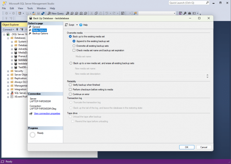 Backup and restore SQL Server 2008 and 2008 R2 - SqlBak Blog