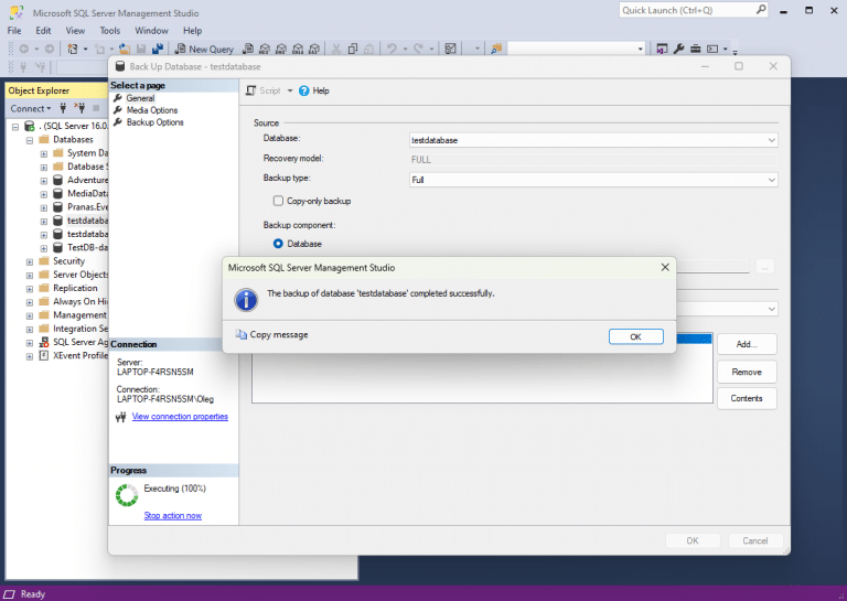 Backup and restore SQL Server 2008 and 2008 R2 - SqlBak Blog